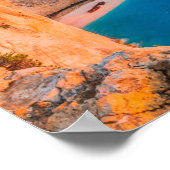 Zakynthos, Griechenland. Poster (Ecke)