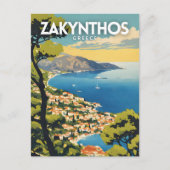 Zakynthos Griechenland Reisen Postkarte (Vorderseite)