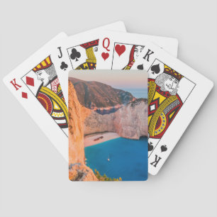 Zakynthos, Griechenland. Spielkarten