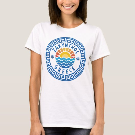 Zakynthos, Griechenland - Sunshine and Sea Women's T-Shirt (Vorderseite)