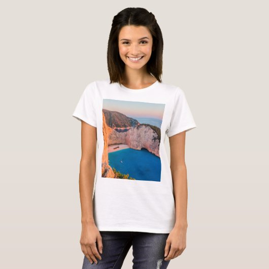 Zakynthos, Griechenland. T-Shirt (Vorne ganz)
