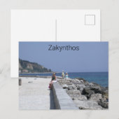 Zakynthos Postkarte (Vorne/Hinten)