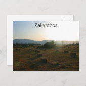 Zakynthos Postkarte (Vorne/Hinten)