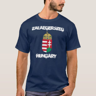 Zalägerszeg, Ungarn mit Wappen T-Shirt