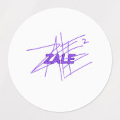 Zale-Produktkennzeichnung Etiketten (Design 1)