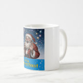 Zalig Kerstfeest Kaffeetasse (VorderseiteRechts)