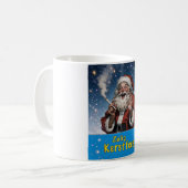 Zalig Kerstfeest Kaffeetasse (Vorderseite Links)