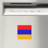 zAM001 Armenische FLAG Armenien, Kühlschrank Magnet (In Situ (Geschirrspüler))