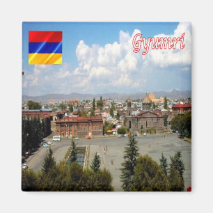 zAM005 GYUMRI Panorama, Armenien, Asien, Kühlschra Magnet