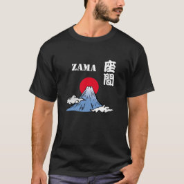 ZAMA mit dem Fuji und der Sonne T-Shirt
