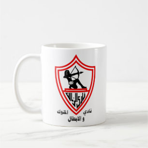 Zamalek SC - Ägyptische Könige und Champions Club Kaffeetasse