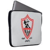 Zamalek SC - Egyption Kings and Champions Club Laptopschutzhülle (Vorne Rechts)