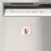 Zamalek SC - Egyption Kings and Champions Club Magnet (In Situ (Geschirrspüler))
