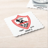 Zamalek SC - Egyption Kings and Champions Club Untersetzer (angewinkelt)
