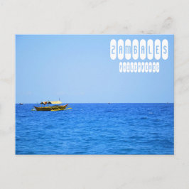 Zambales Beach auf den Philippinen Postkarte