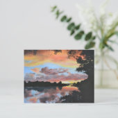 Zambezi River Reflections Postkarte (Stehend Vorderseite)