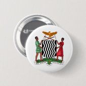 Zambia-Emblem Button (Vorne & Hinten)