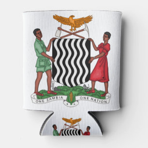 Zambia-Emblem Dosenkühler