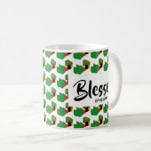 ZAMBIA FLAG Ephesians Scripting Christlich gesegne Kaffeetasse (VorderseiteRechts)