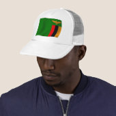 Zambia Flag Hat Truckerkappe (Beispiel)