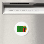 Zambia Flag Magnet (In Situ (Geschirrspüler))