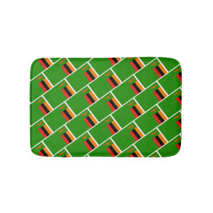 ZAMBIA FLAG Patriotische Moderne Sambia Badematte
