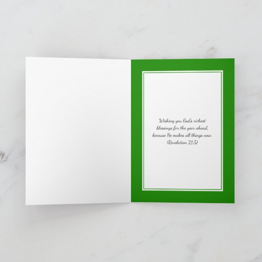 ZAMBIA FLAG | Pudding | Weihnachten (Innenseite)