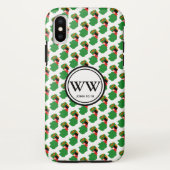 ZAMBIA Monogram Überall Life Scripture John 10:10 Case-Mate iPhone Hülle (Rückseite)