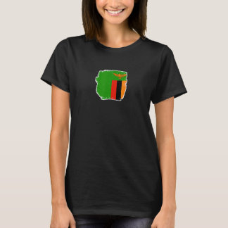 Zambia Proud Zambian Flag 2 T-Shirt