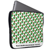 ZAMBIA Psalm 33:12 Laptop mit gesegneter Nation Laptopschutzhülle (Vorne Rechts)