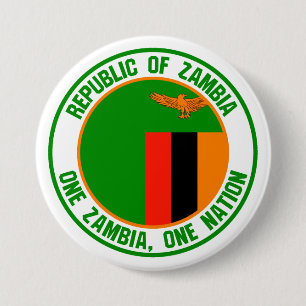 Zambia-RundEmblem Button