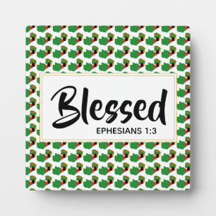 ZAMBIA Selig Christliche Schrift Ephesians Fotoplatte