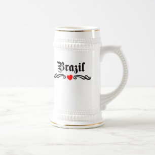 Zambia Tattoo-Stil Bierglas