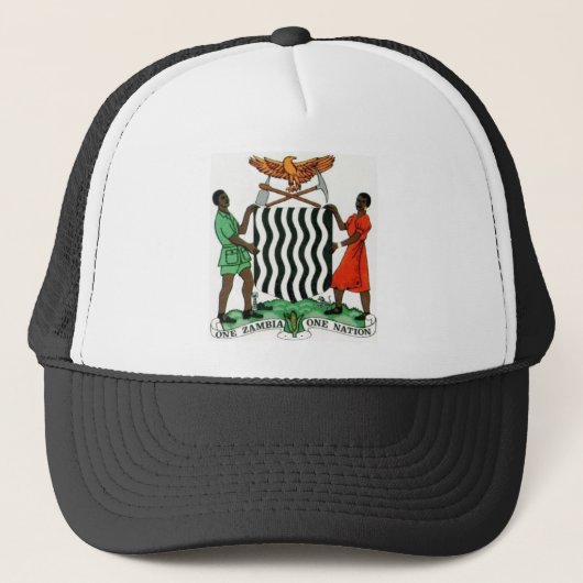 Zambia Truckerkappe (Vorderseite)