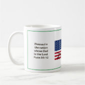 ZAMBIA USA Christliche Tasse der Schrift (Links)