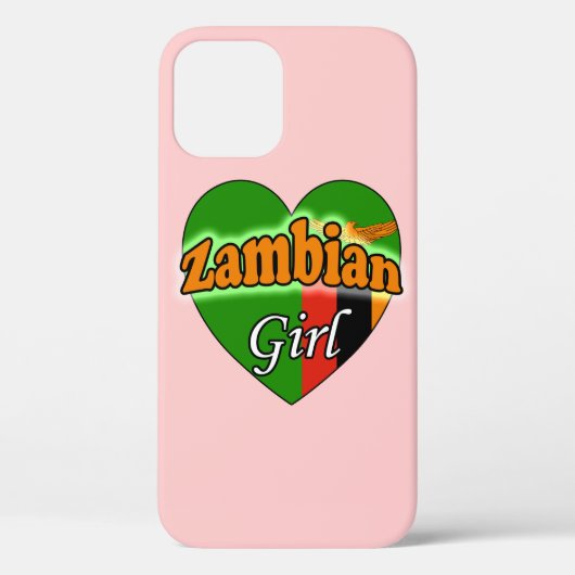 Zambian Girl Case-Mate iPhone Hülle (Rückseite)