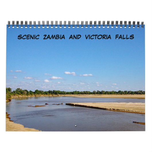 ZAMBIEN UND VICTORIEN FALLEN KALENDER (Titelbild)