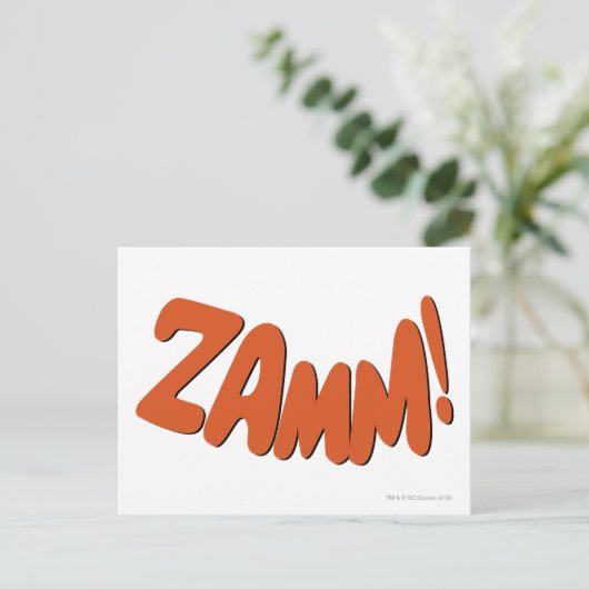 ZAMM! POSTKARTE (Stehend Vorderseite)