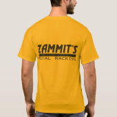 Zammits Metallracking T-Shirt (Rückseite)