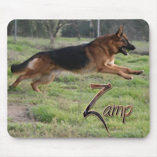 Zamp Schäferhund Mousepad (Vorne)