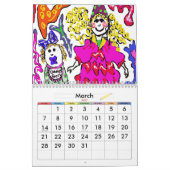 Zan Hanhof Originalvorlage-Kalender! Kalender (Mär 2027)