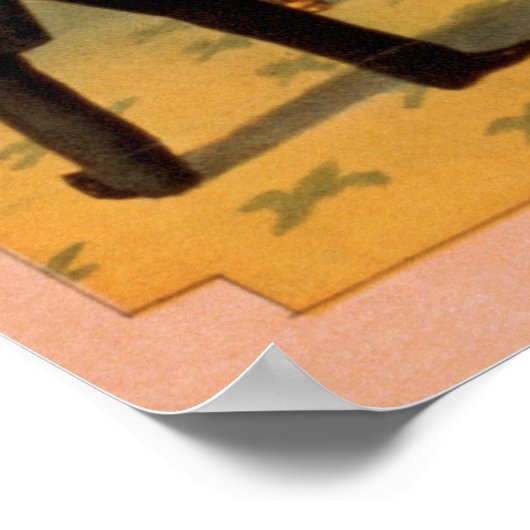 Zan Zig Poster (Ecke)