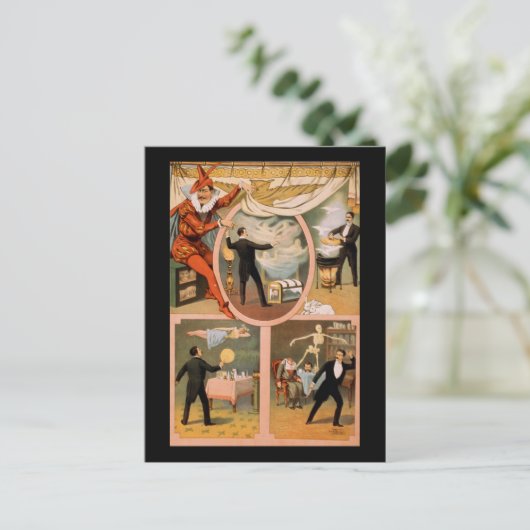 Zan Zig Postkarte (Stehend Vorderseite)