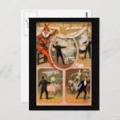 Zan Zig Postkarte (Vorne/Hinten)