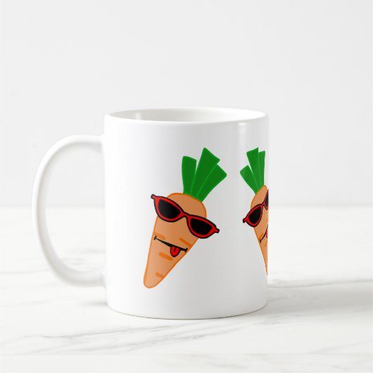 Zanahorias locas kaffeetasse (Links)