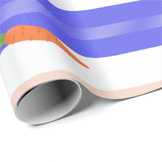 Zanahorias y Conejitos Geschenkpapier (Rolleneckpunkt)