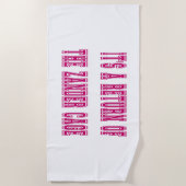 Zanda-Käfig Strandtuch (Vorderseite)