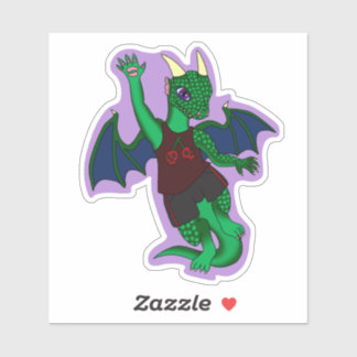 Zandall Dragon Sticker