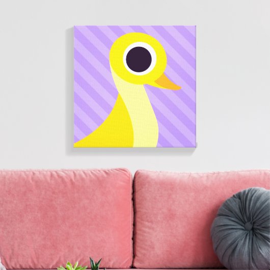 Zander der Ente Leinwanddruck (Insitu (Wohnzimmer))