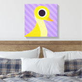 Zander der Ente Leinwanddruck (Insitu (Schlafzimmer))